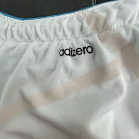 Adidas ClimaLite Adizero Lionel Messi Football Soccer Shorts Small Unisex White - Picture 8 of 13